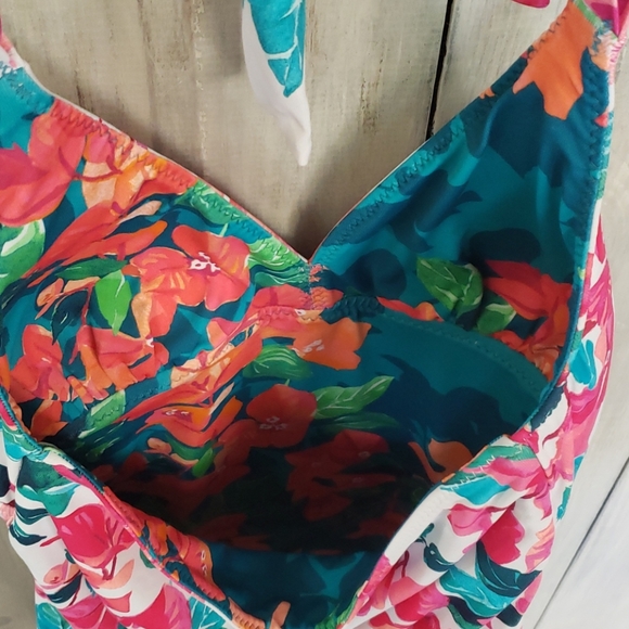 Tommy Bahama Reversible Halter Tankini Top Weekends Size XS NEW - Picture 11 of 16